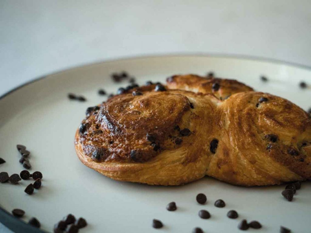 roule amande chocolat